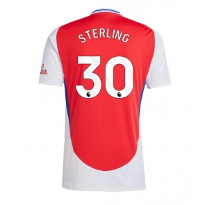 Billiga Arsenal Raheem Sterling #30 Hemmatröja 2024-25 Kortärmad